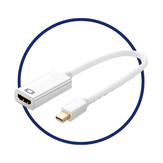 Conectividade Mini DisplayPort