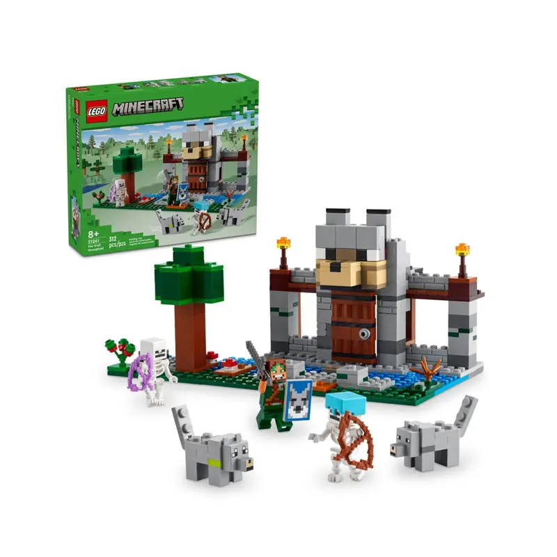 LEGO Minecraft A Fortaleza dos Lobos - 21261