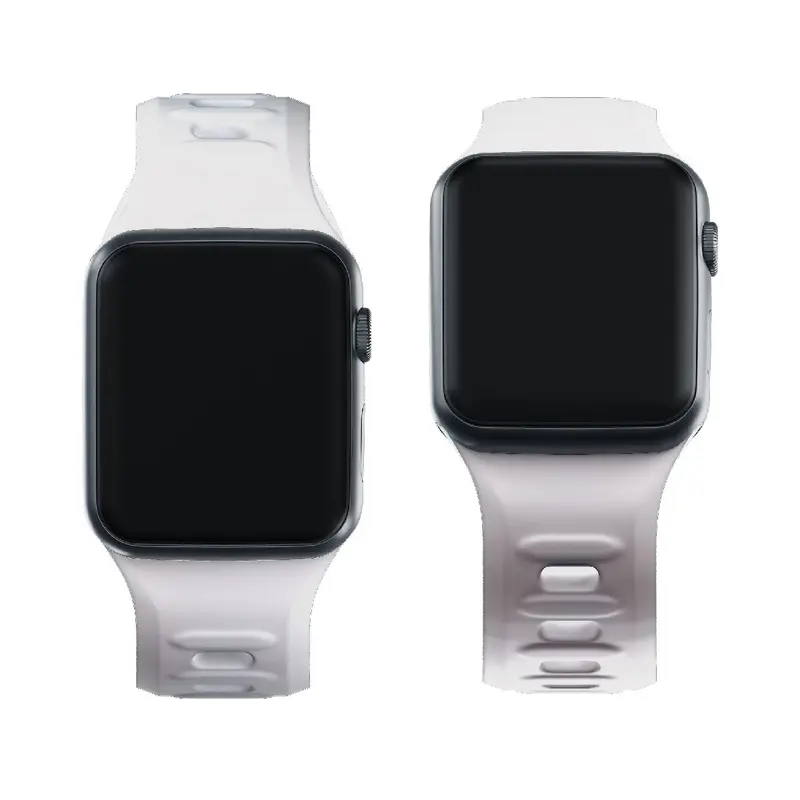 Bracelete Silicone 3MK Apple Watch 38/40/41mm Branco