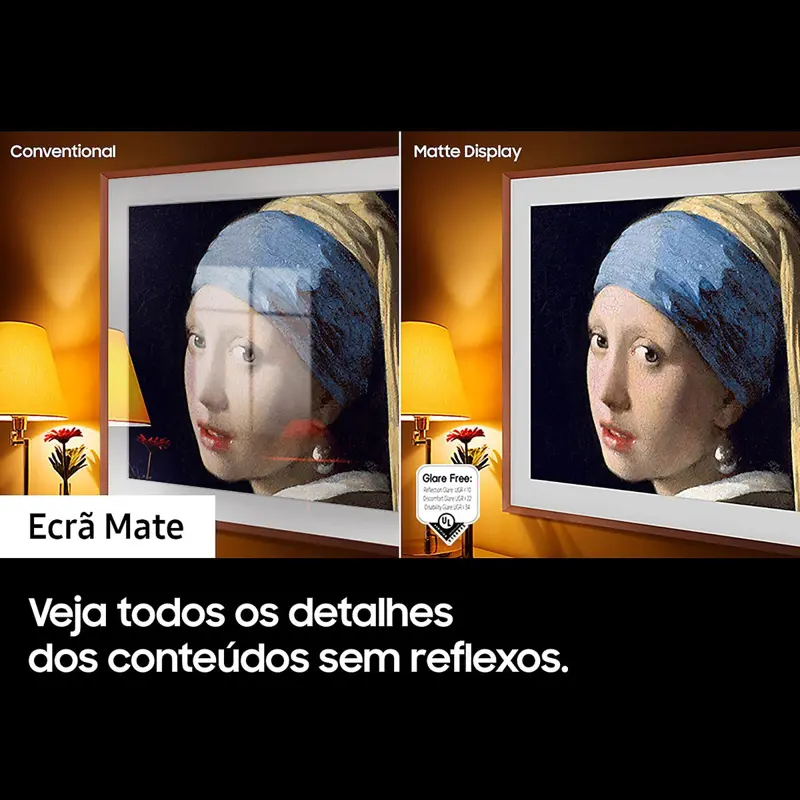 TV Samsung The Frame 32" QLED Full HD - TQ32LS03CBUXXC