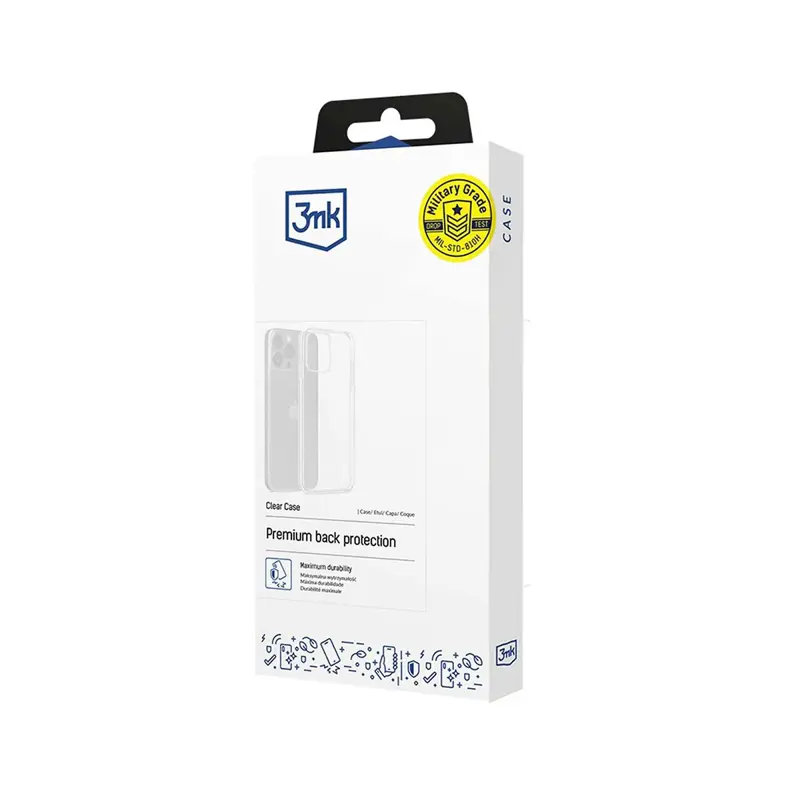 Capa ClearCase 3MK Samsung Galaxy S24 FE Transparente