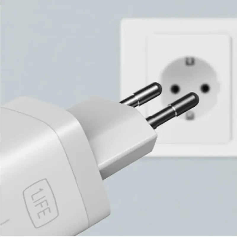 Carregador 1Life pa:xpress 65W GaN USB-C + USB-A Branco