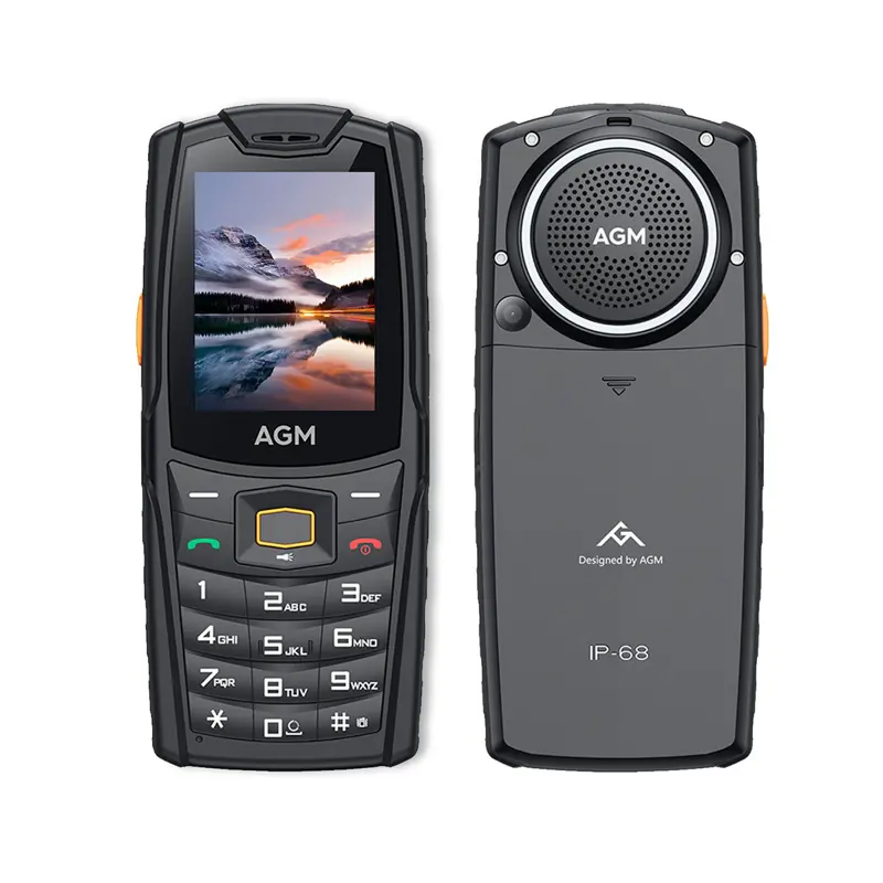 Telemóvel AGM M6 SE Dual SIM Preto/Laranja