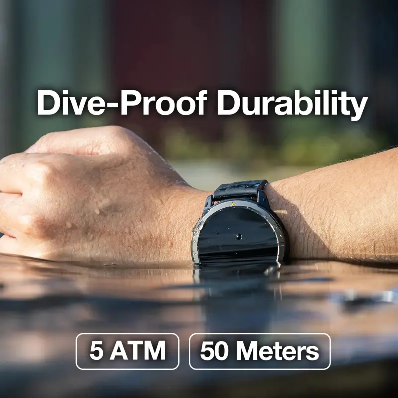 Smartwatch AGM Legion Rugged Preto