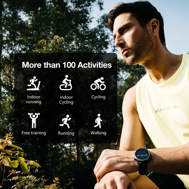 Smartwatch AGM Legion Rugged Preto