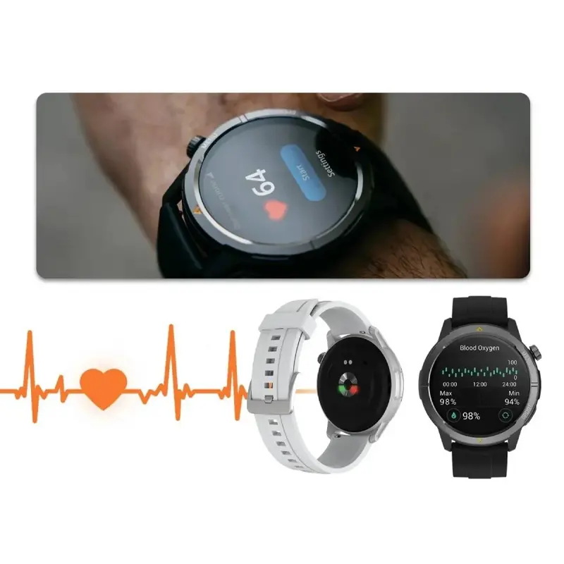 Smartwatch AGM Legion Rugged Preto