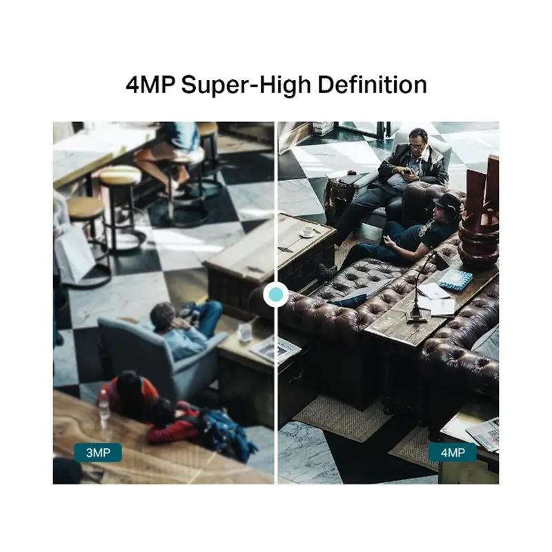 Câmara de Segurança IP VIGI By TP-Link Dome PoE 4Mp 2.8mm Exterior IP67- VIGI C240I(2.8mm)