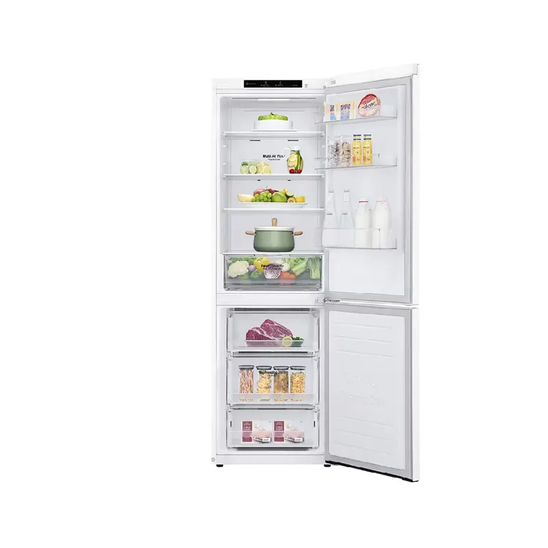 Frigorífico Combinado LG 341L Branco - GBP61SWPGN