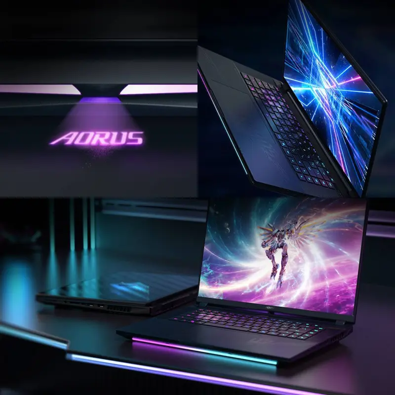 Portátil Gigabyte Aorus Master 16 BZH 16" Ultra 9-275HX SSD 1TB/32GB RTX 5090 W11P