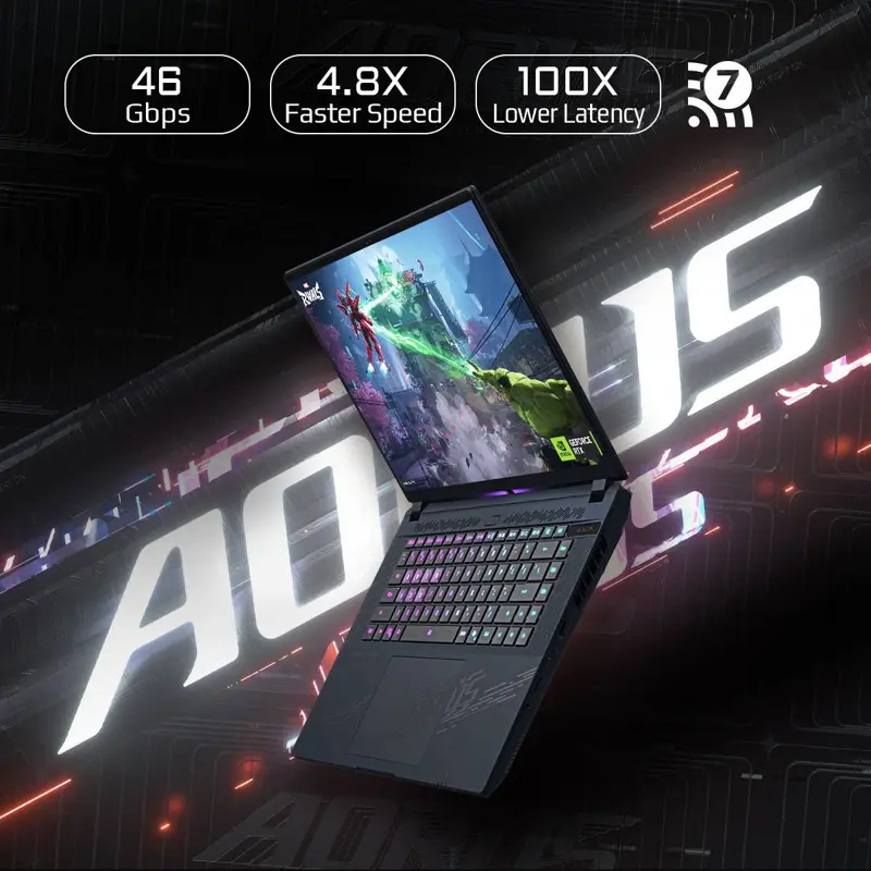 Portátil Gigabyte Aorus Master 16 BZH 16" Ultra 9-275HX SSD 1TB/32GB RTX 5090 W11P
