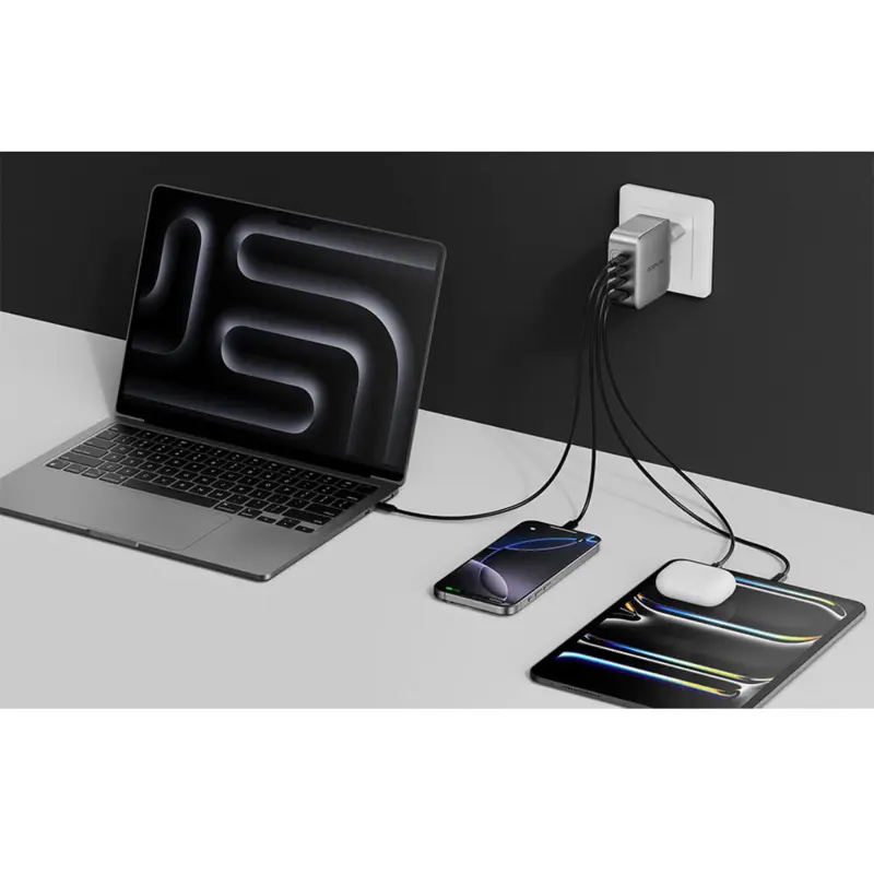 Carregador EcoFlow Rapid Pro 140W 4 Portas GaN