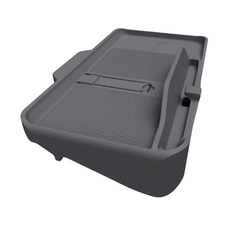 Compartimento de Arrumação para Carro Baseus T-Space Series 2-em-1 com Leitor Cartões ETC Cinza