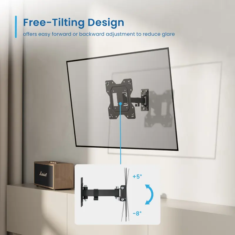 Suporte TV Ewent EW1521 23" - 43" 30Kg Preto