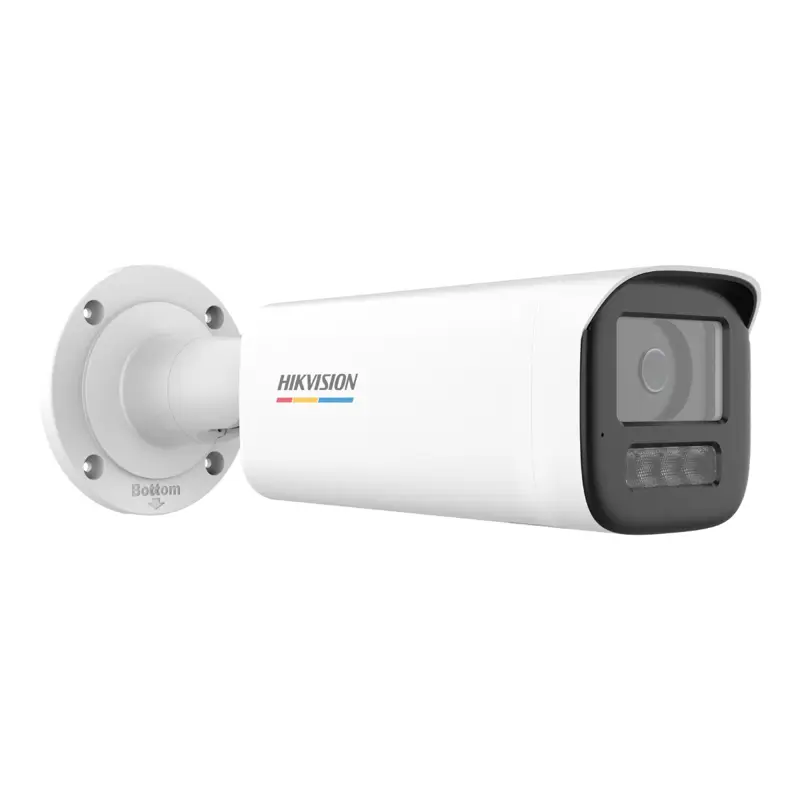 Câmara de Segurança IP Hikvision Value Bullet PoE 4MP 2.8mm ColorVu3.0 IP67 Branca