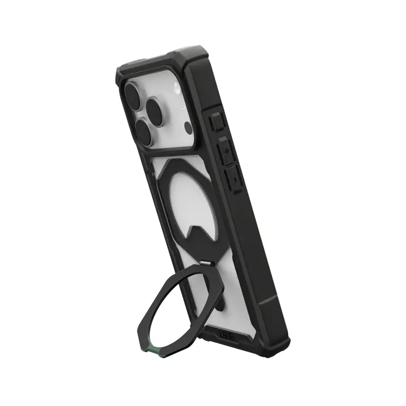 Capa Urban Armor Gear iPhone 17 Pro Plasma XTE Transparente/Preta