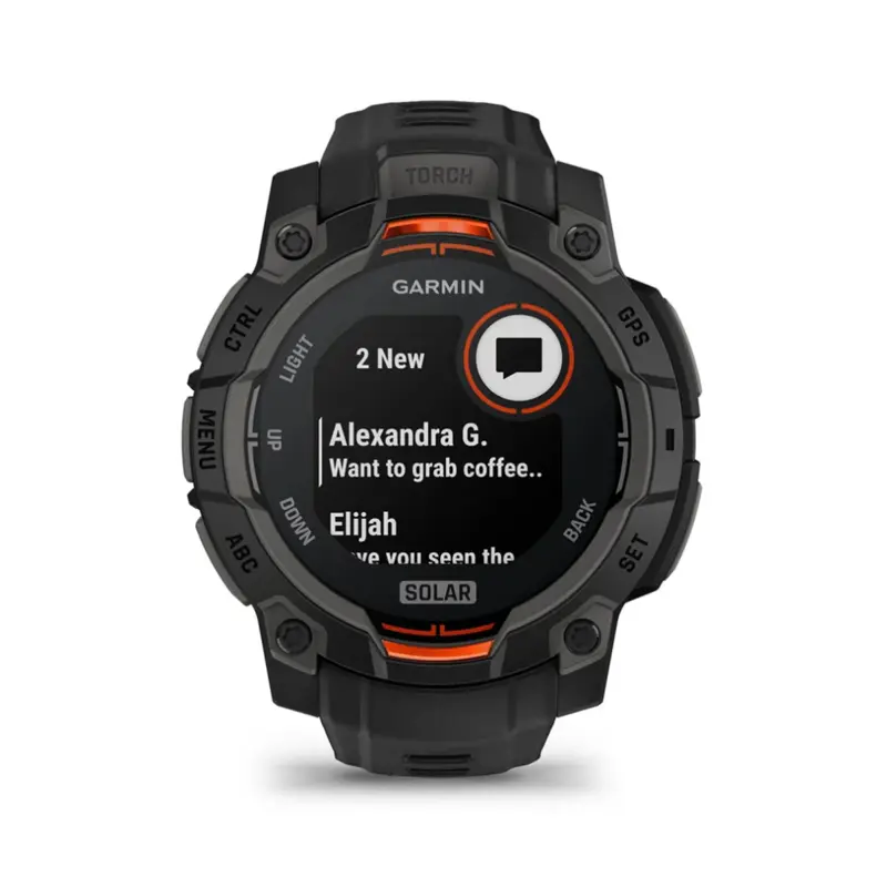 Smartwatch Garmin Instinct 3 Solar 45mm Preto