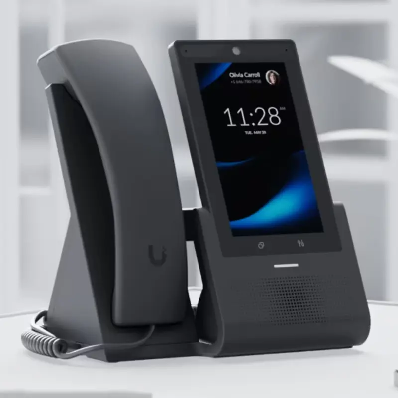 Telefone IP Ubiquiti G3 Touch Pro Wi-Fi Preto